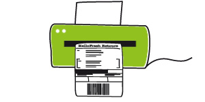 Am Päckli-Punkt Paket abgeben