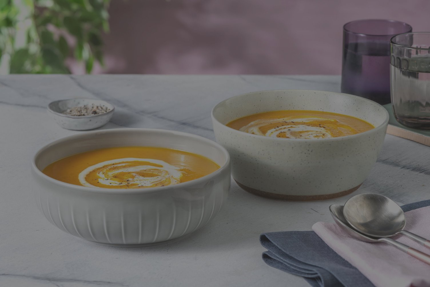 Kürbissuppe mit Kokosmilch – cremig und exotisch