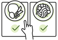 Choisissez vos recettes préférées.