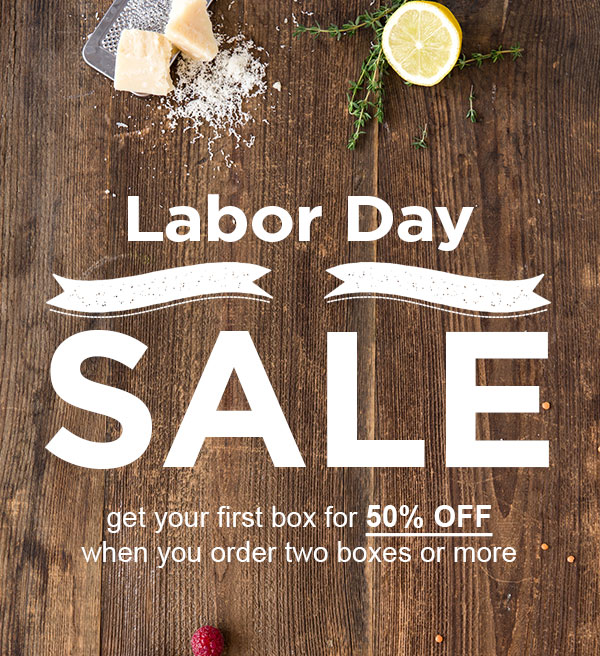 Get 50% off your first box!